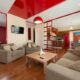 Sofa-to-table distance, walkway width, sectional sizing: the small living room furniture layout numbers designers actually use.